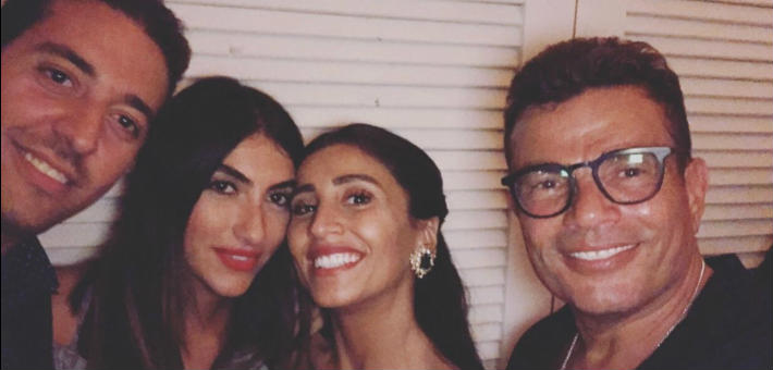 عمرو دياب يحتفل بعيد ميلاده الـ