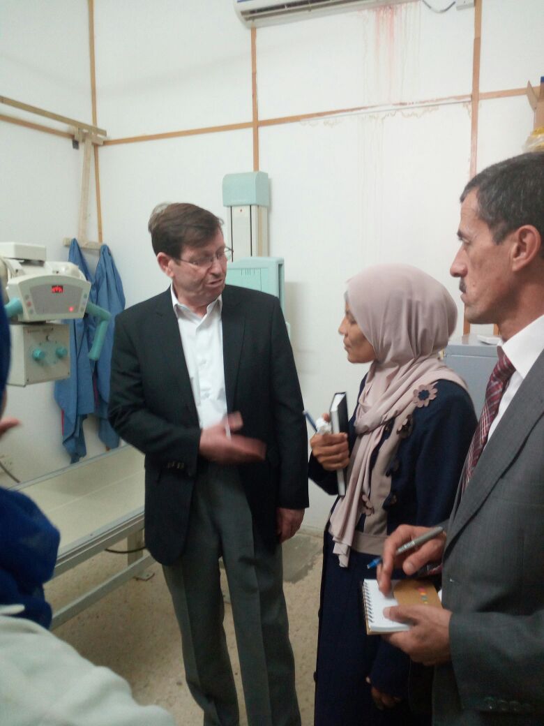 الشياب يفاجئ مراكز صحية في البلقاء