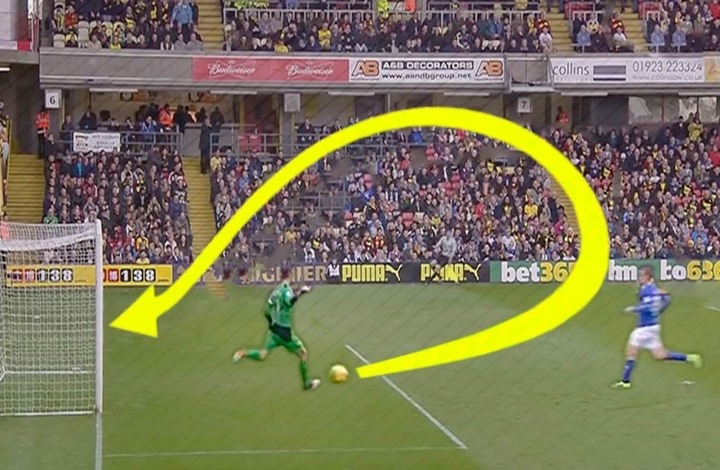 أهداف سجلت بطريقة غير متوقعة ..