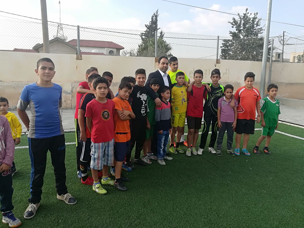 القرعان يرعى الحفل الذي اقامتة اكاديمية