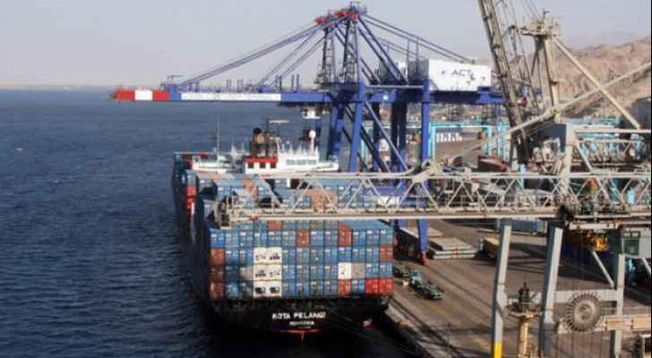 تراجع حركة الاستيراد والتصدير في العقبة