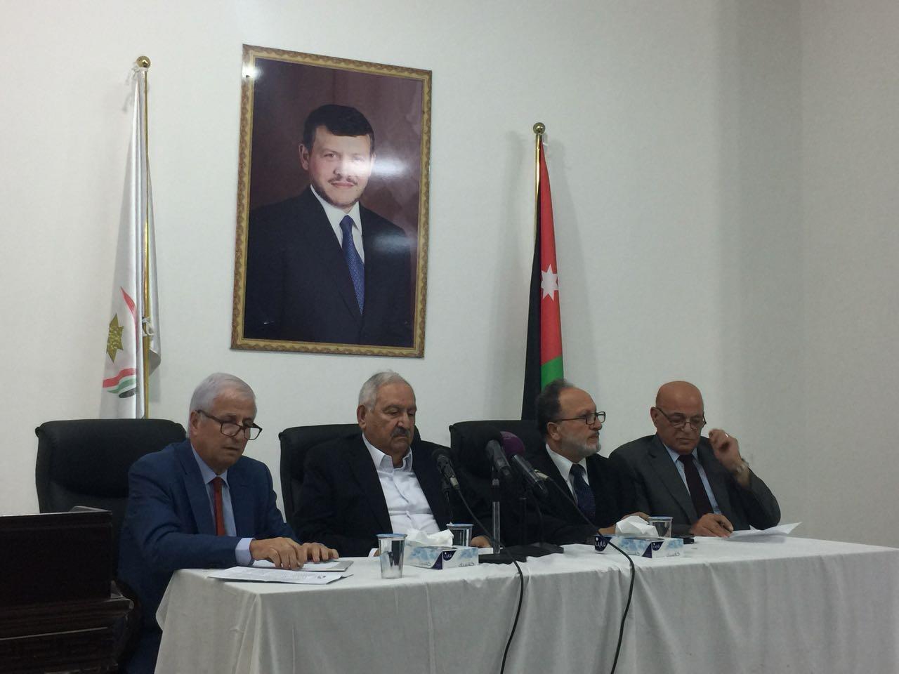 المجالي يربط قرار حل حزب التيار