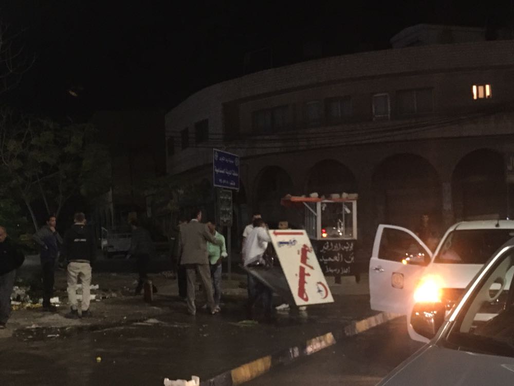 تنظيف منطقة دوار البياضة في إربد