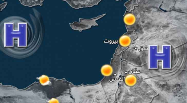 مرتفع جوي وطقس خريفي معتدل إلى