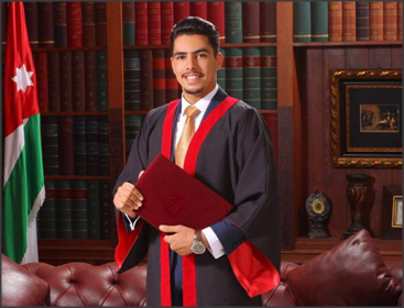 عناد عاكف الجلاد.. مبروك البكالوريوس في