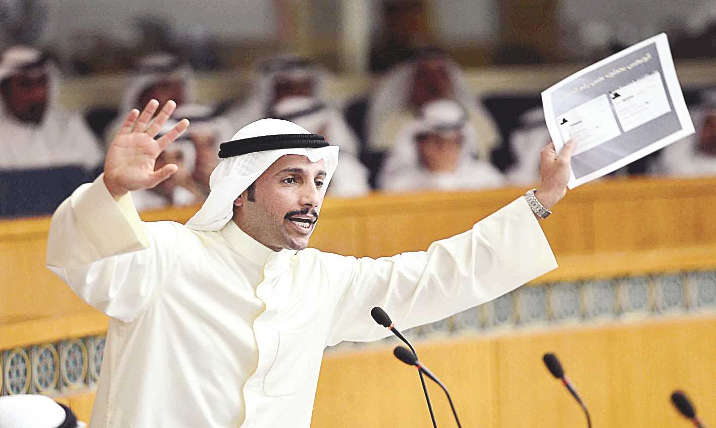 الكويتي الغانم.. 58 رصاصة في سانت