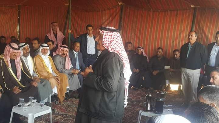 صلحة عشائرية بين الحمايدة والشوابكة (صور)