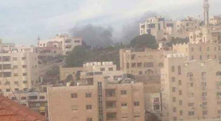 اندلاع حريق بمستودع في خلدا –