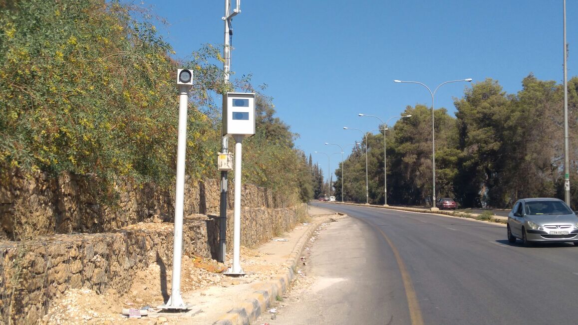 تركيب كاميرات مراقبة في جرش (صور)