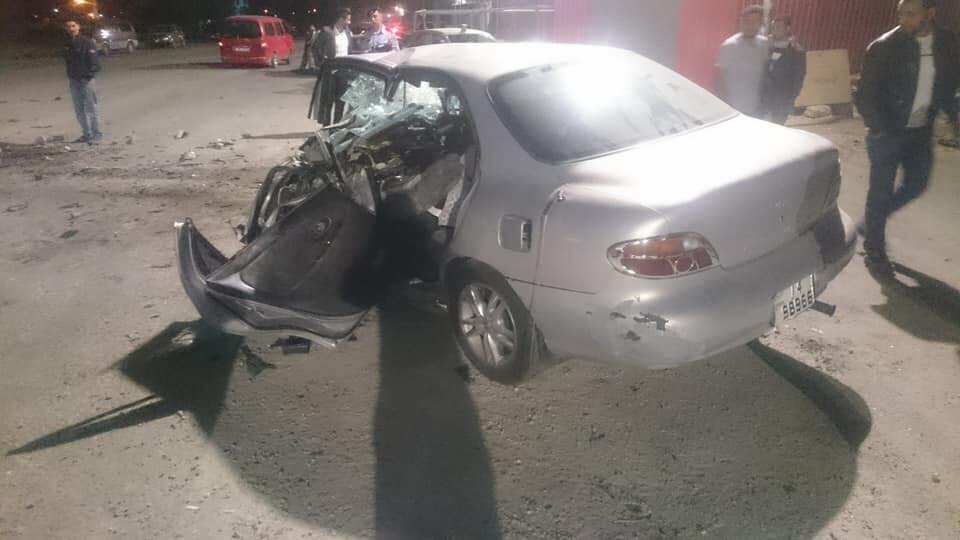 وفاتان وإصابة بحادث تصادم في الكرك