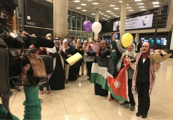 استقبال حافل للأردنيات الفائزات بأكبر تجمع