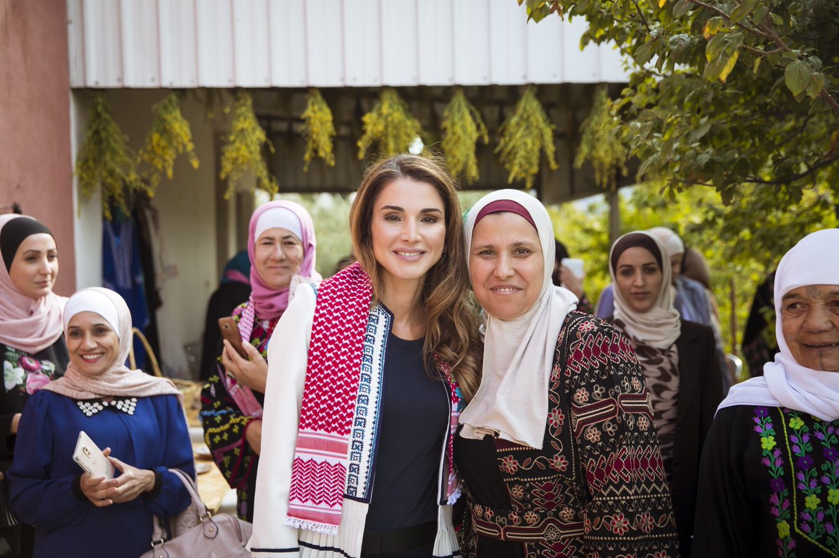 الملكة رانيا: سمعت كيف استطاع اهالي