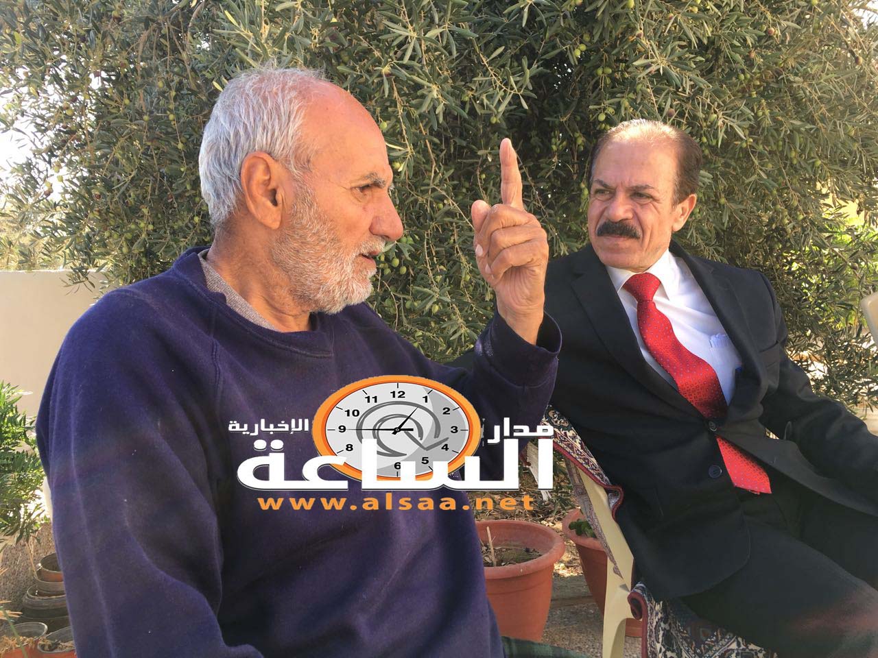 نخوة طفيلي والمحافظ اخو ارشيدة يشيد