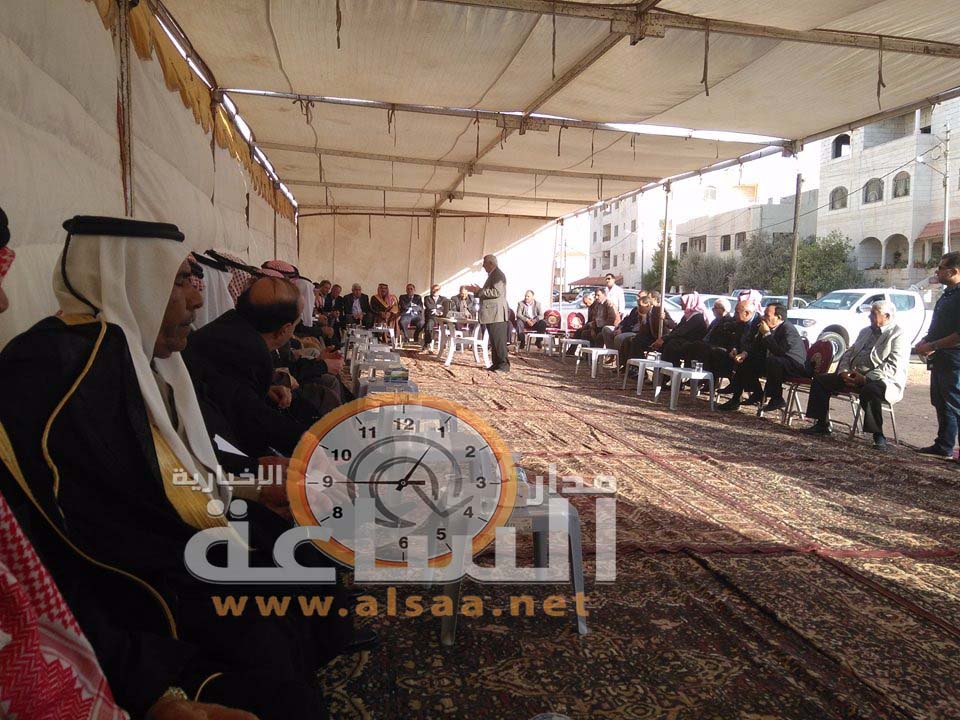 تجمع شعبي في مأدبا لحل الخلاف