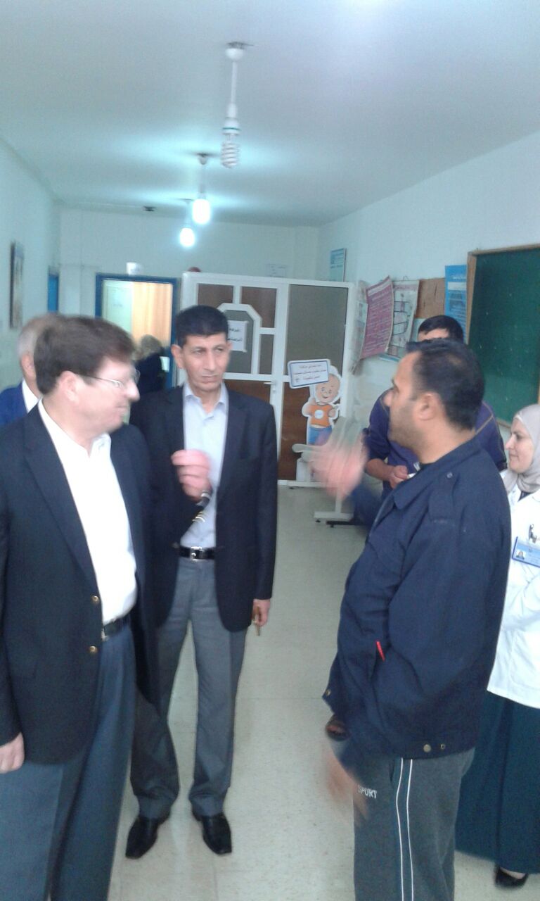 الشياب يتفقد مراكز صحية في جرش