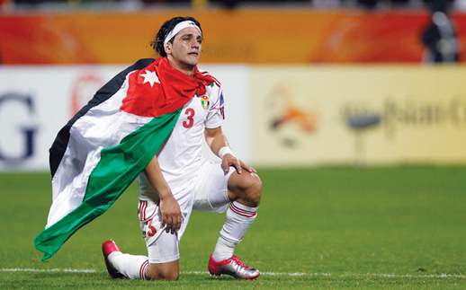 المنتخب الأردني يتراجع إلى المرتبة 107