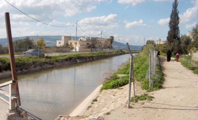 ضبط اعتداءات على قناة الملك عبد