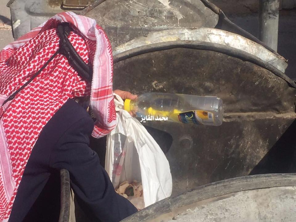 صور مأساوية لأردني في التسعين