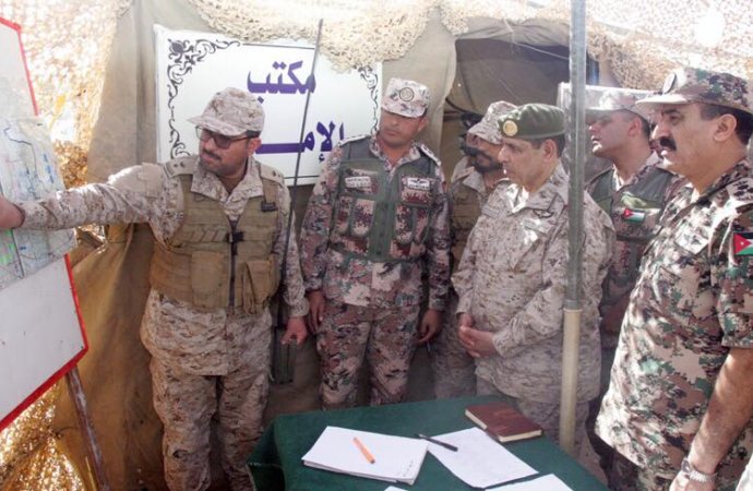 اختتام فعاليات التمرين العسكري الأردني السعودي