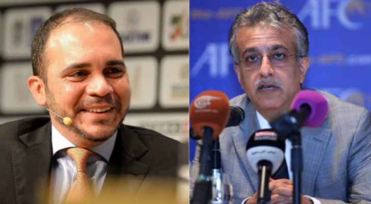 الشيخ سلمان يهنئ الامير علي