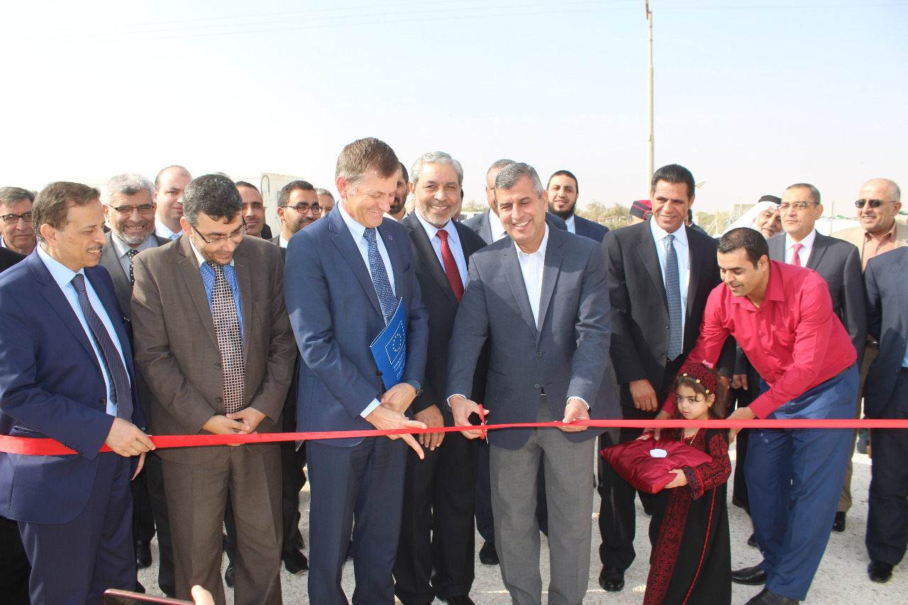 وزير الطاقة يفتتح مشروع توليد الطاقة