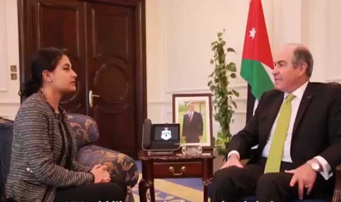 (شاهد).. طفلة ترأس حكومة الأردن وآخرون