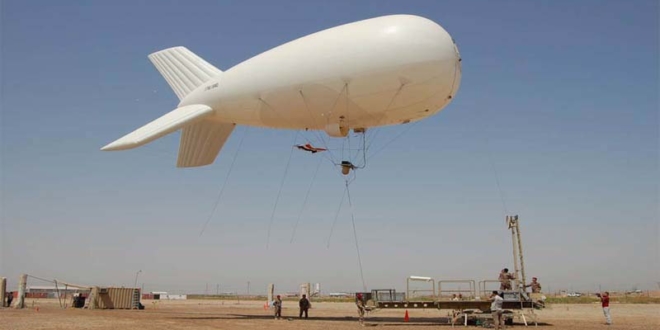 الكشف عن المنطاد الذكي لجمع المعلومات