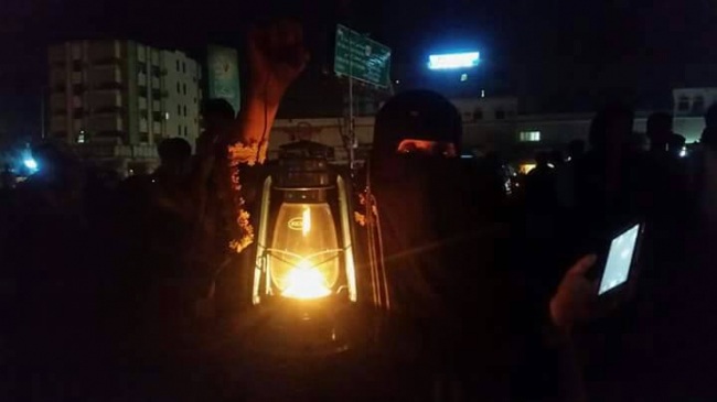أحد أحياء طبربور غارق في الظلام