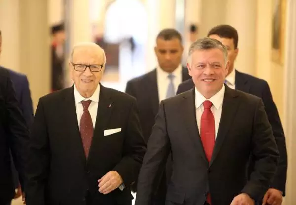 رسالة خطية من الملك للرئيس التونسي