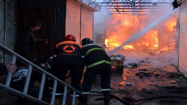 مصرع 12 شخصا بحريق في فندق