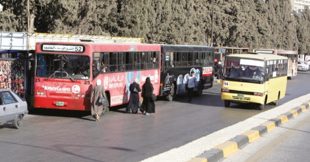 100 حافلة جديدة على خطوط النقل