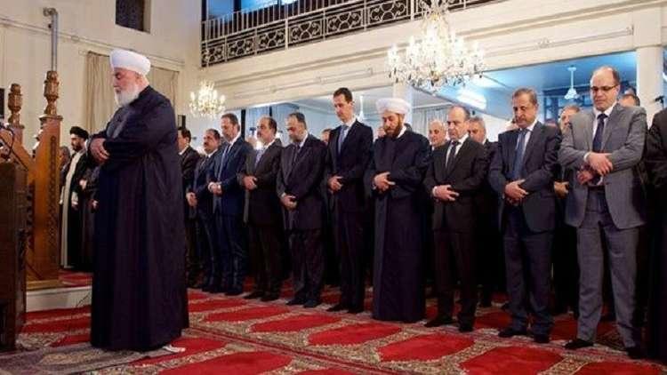 الأسد يحتفل بذكرى المولد النبوي في