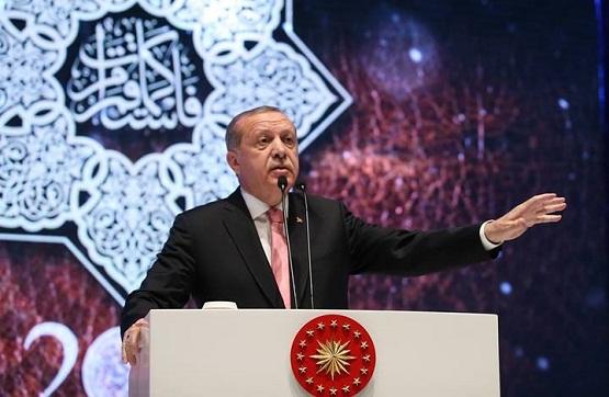 كلام مؤثر من أردوغان باحتفال المولد