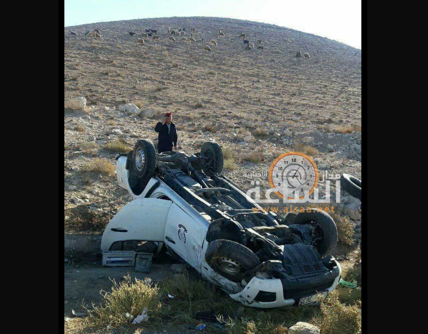 وفاة أحد مرتبات الدفاع المدني واصابة