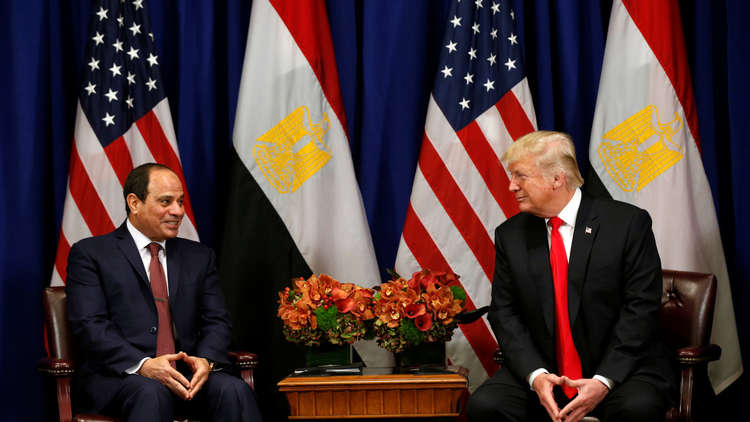 ترامب يبلغ السيسي بنيته نقل السفارة