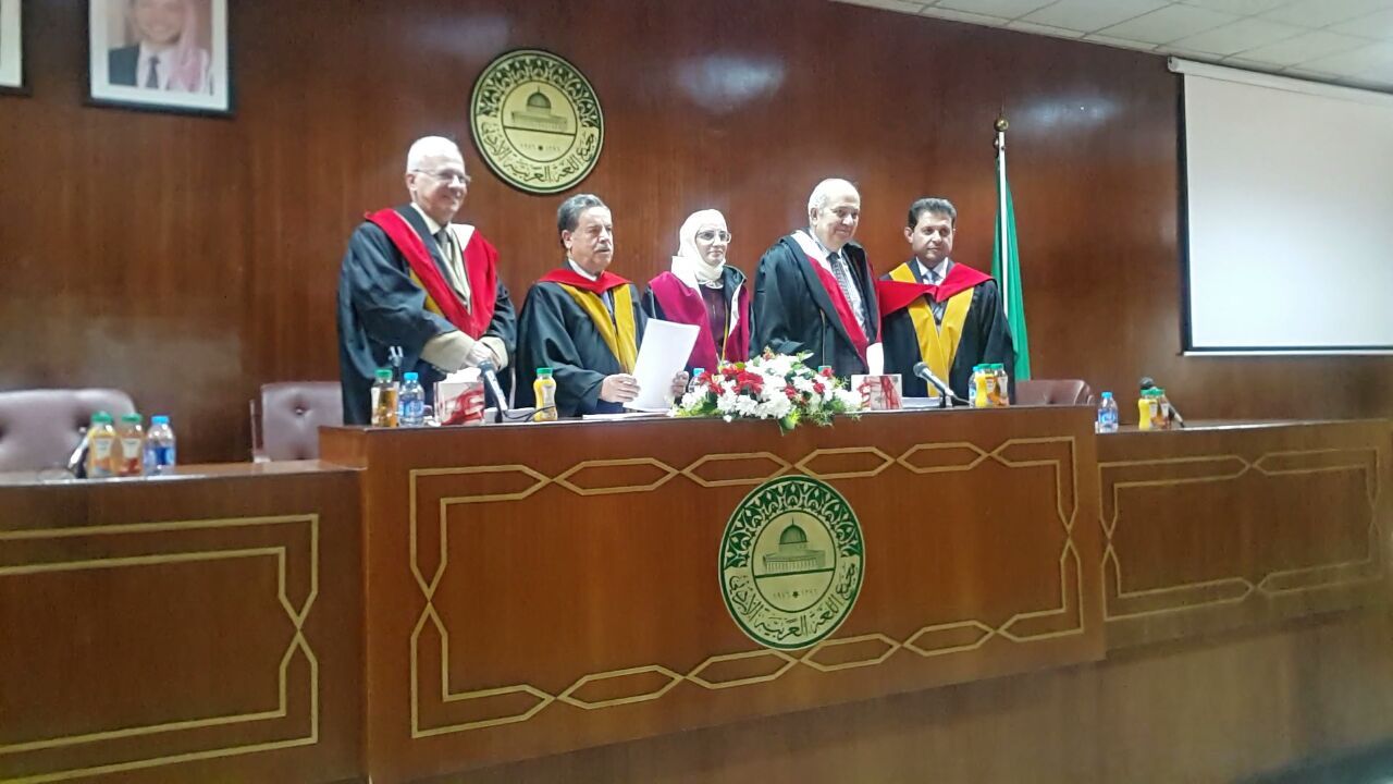 حنين معالي.. مبروك الدكتوراة