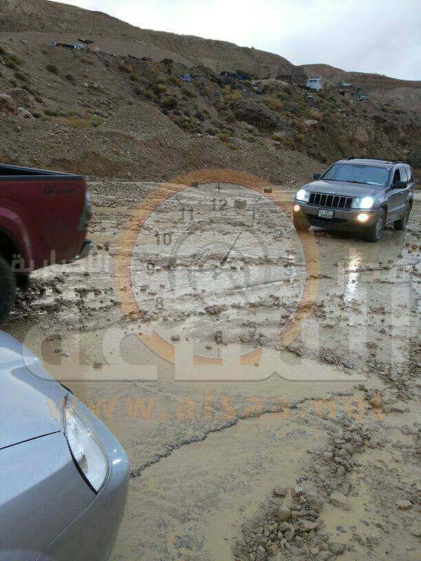 إغلاق مؤقت لطريق الكرك الأغوار عند