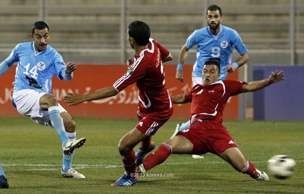 الجزيرة يتغلب على الفيصلي ويضع قدما