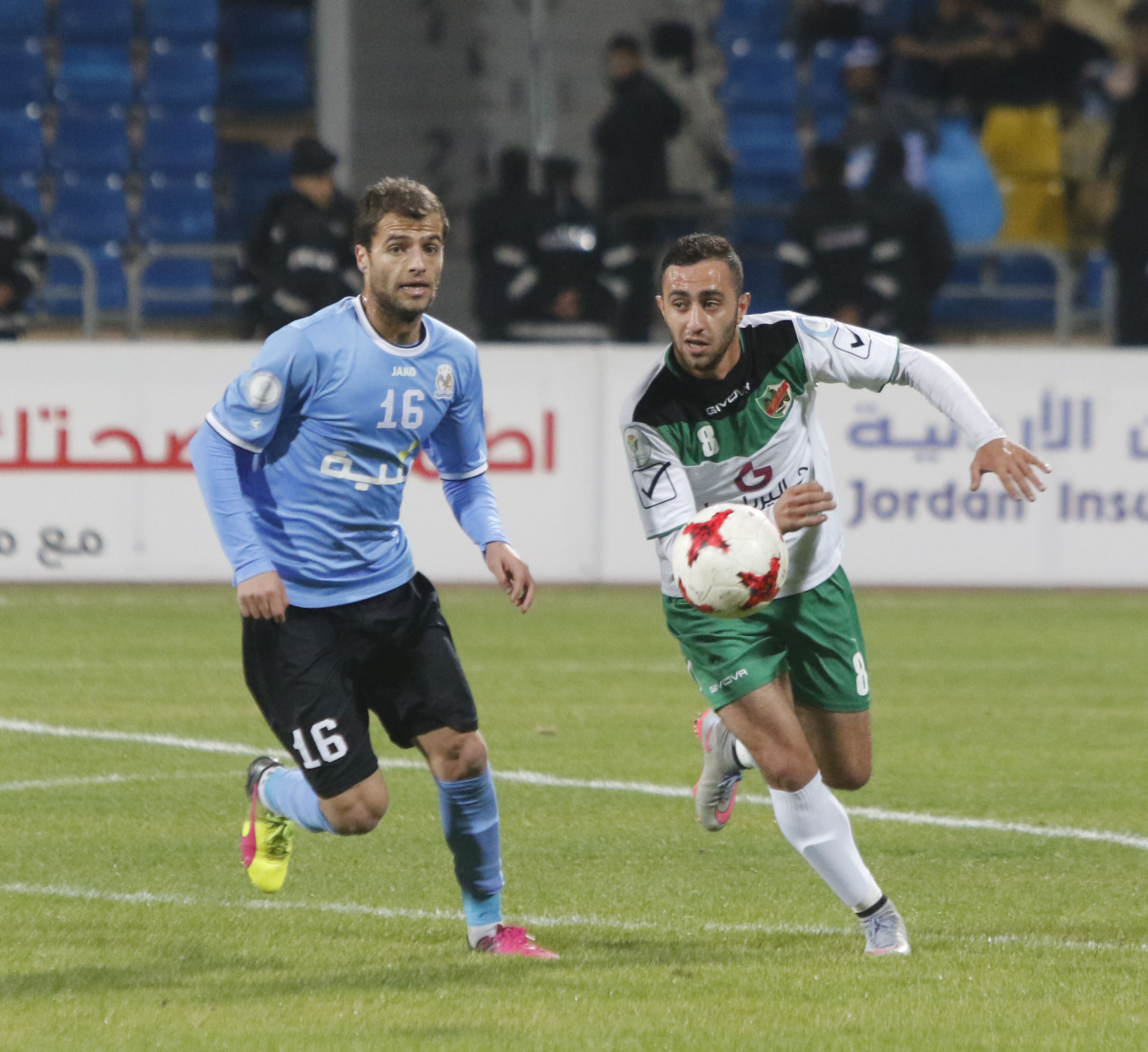 تغريم الفيصلي 1190 دينارا