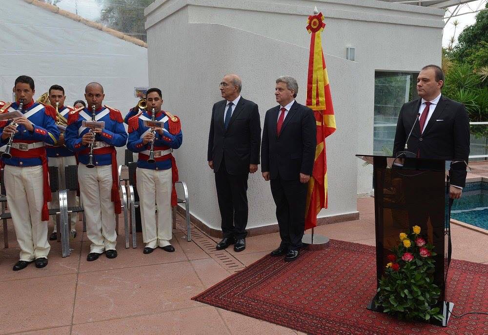 مقدونيا تفتح سفارتها بالبرازيل (صور)