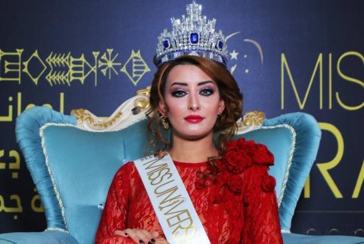 عائلة ملكة جمال العراق تضطر للفرار