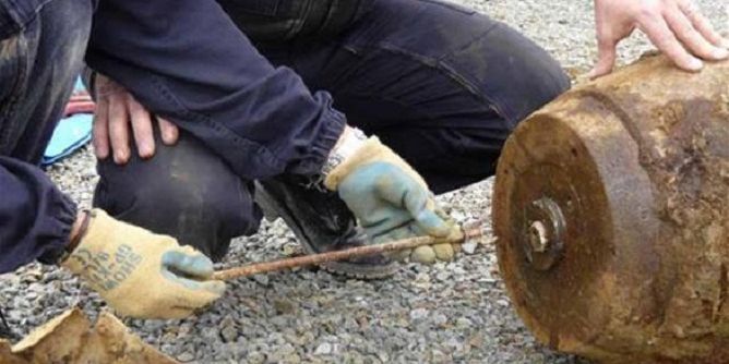 العثور على 7 قنابل قديمة في