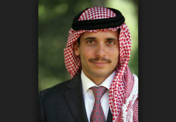 الأمير حمزة يعزي آل جودة بوفاة