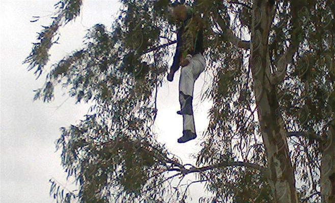 العثور على عشريني مشنوقا بـ ’سلك‘