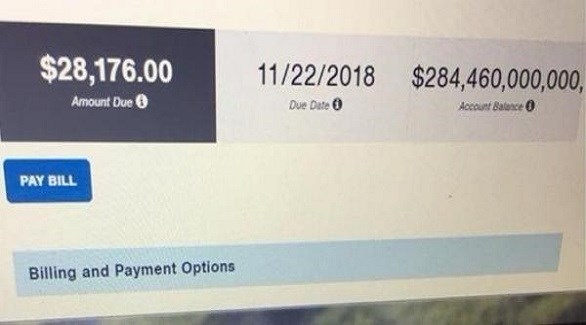 فاتورة كهرباء لمنزل بـ 28 مليار