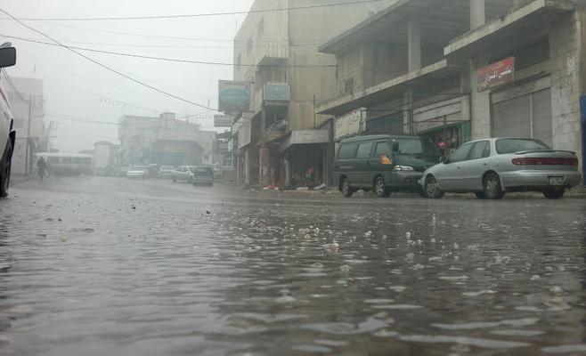 عجلون تسجل أعلى هطول مطري بالمنخفض