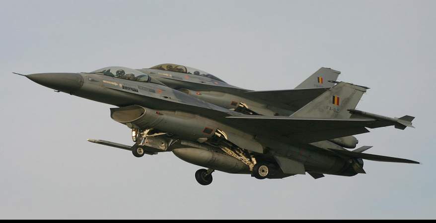 المقاتلات البلجيكية تغادر الأردن