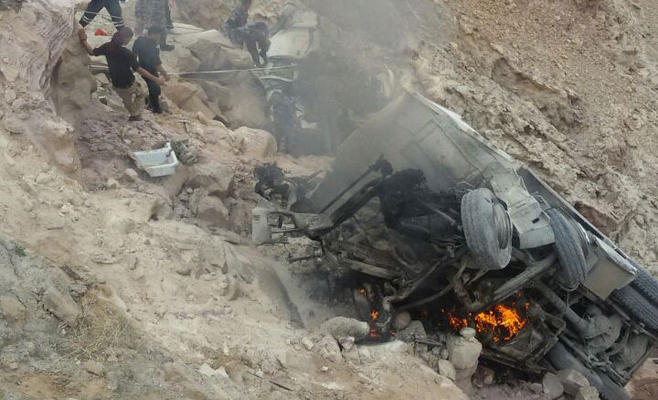 الطفيلة: نجاة شخصين حاصرتهما النيران داخل