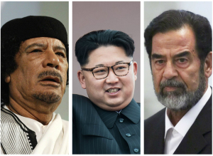 لم نجح كيم جونغ وفشل صدام