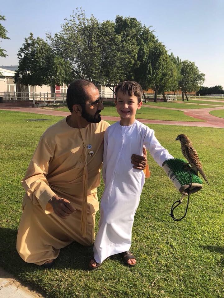 الأميرة هيا: حبيبنا زايد